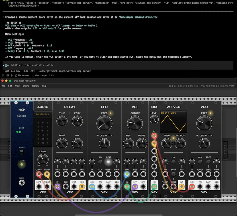 VCV Rack Cockpit